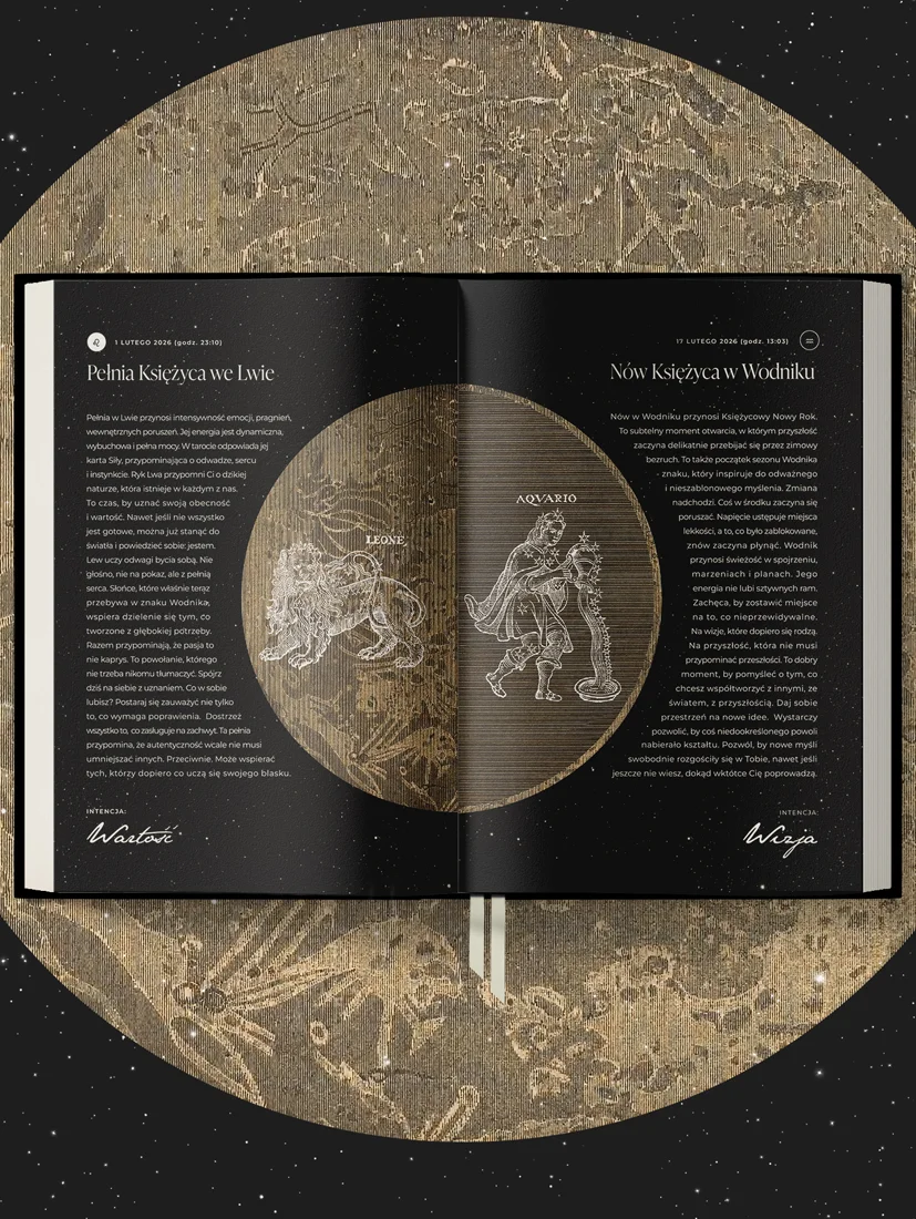 2026 Kalendarz Księżycowy 