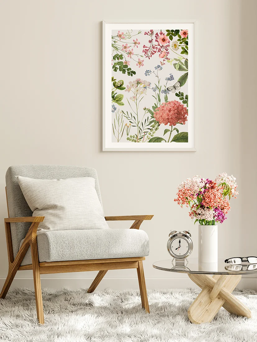 Plakat Bloom Flowers 50x70cm