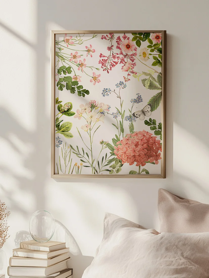Plakat Bloom Flowers 50x70cm