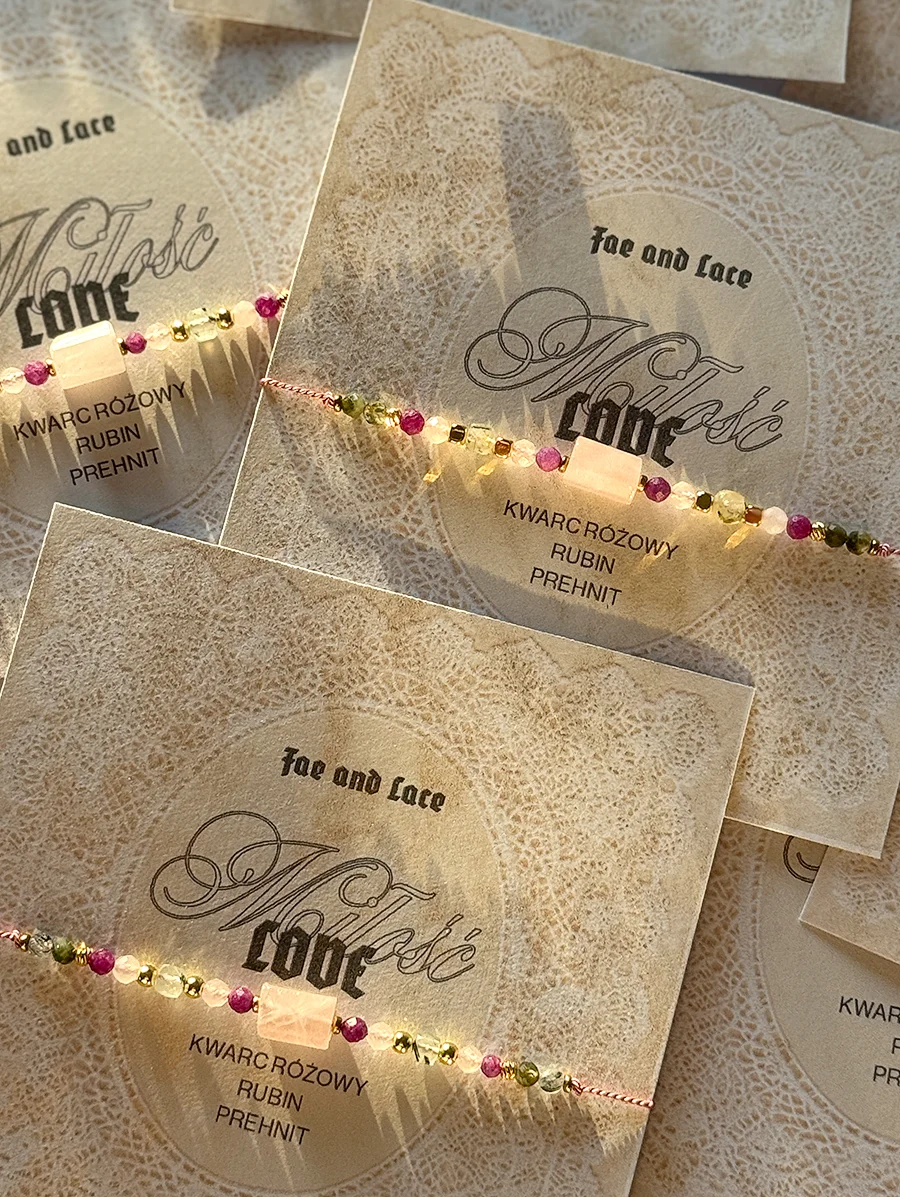 Bransoletka z Kwarcem Różowym