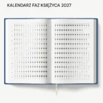 Kalendarz Księżycowy 2027 - MIDNIGHT BLUE