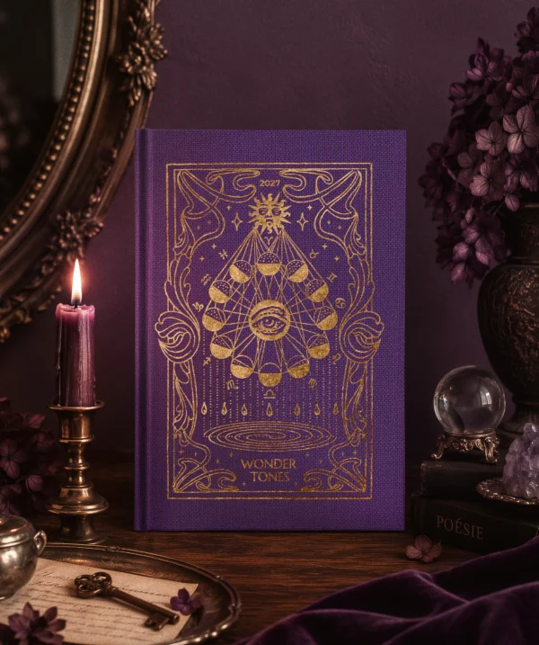 Kalendarz Księżycowy 2027 - MYSTIC VIOLET