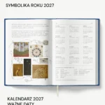Kalendarz Księżycowy 2027 - MIDNIGHT BLUE
