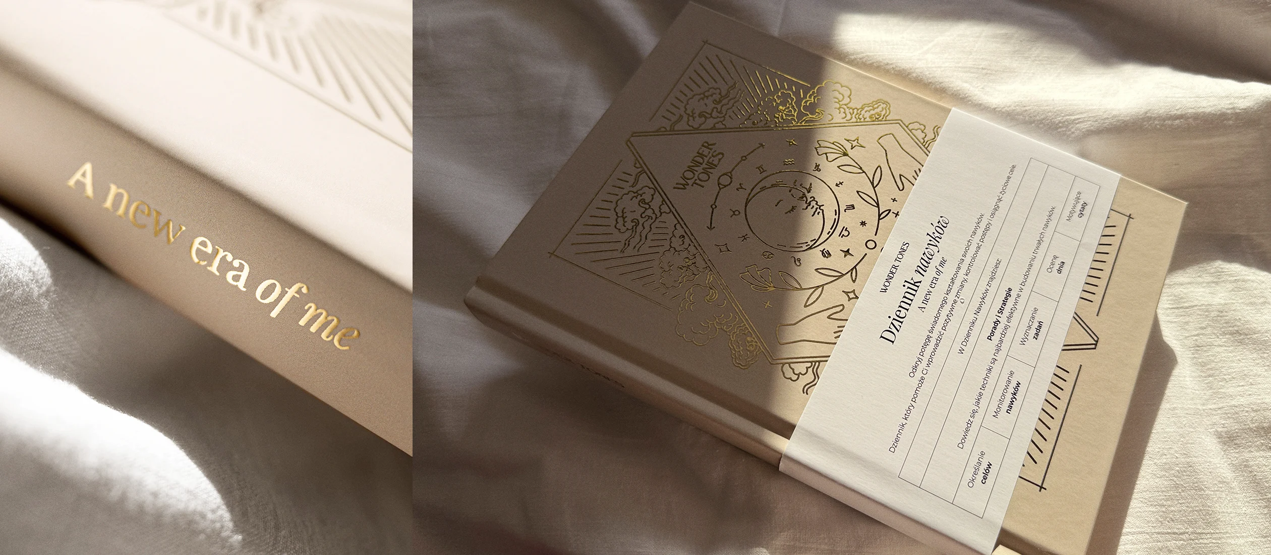 Dziennik Nawyków - GOLDEN BEIGE